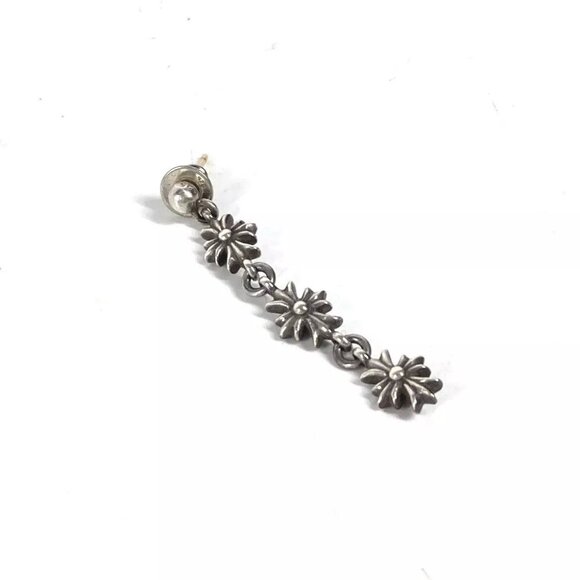 CHROME HEARTS TINY E CH PLS 3 Tiny ECH Plus 3 Accessories Pierce SV925 Silver - Picture 1 of 8